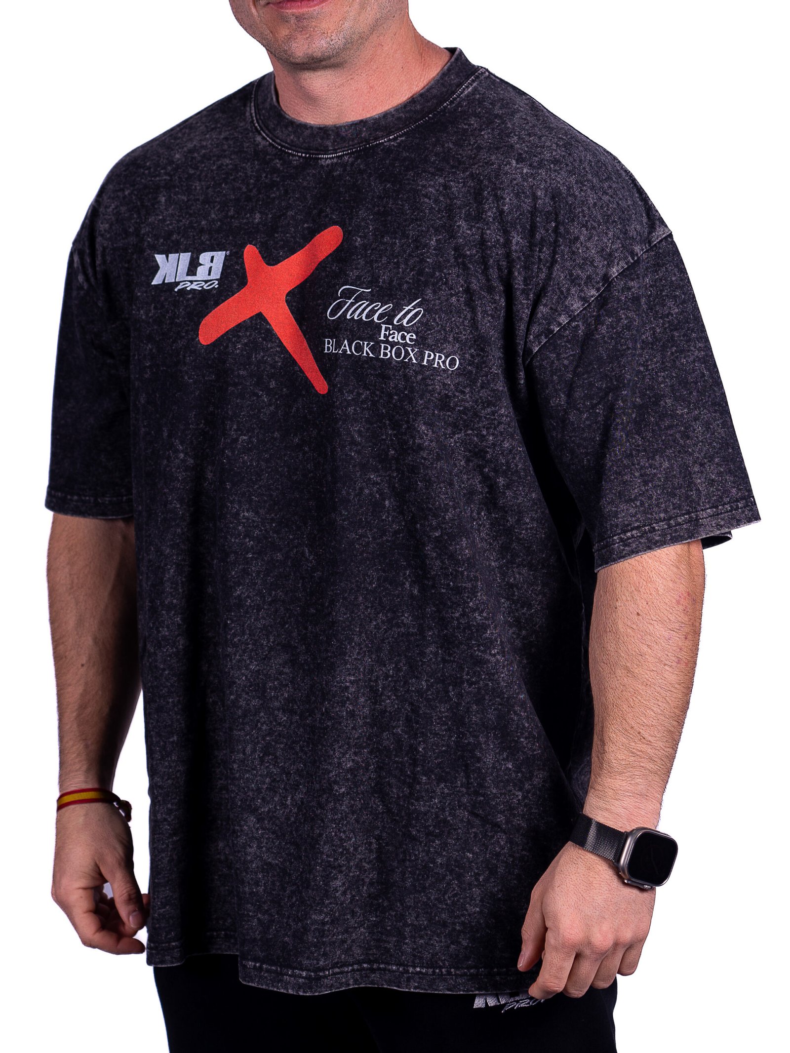 Camiseta Oversize Unisex Acid Black F2F - Imagen 3