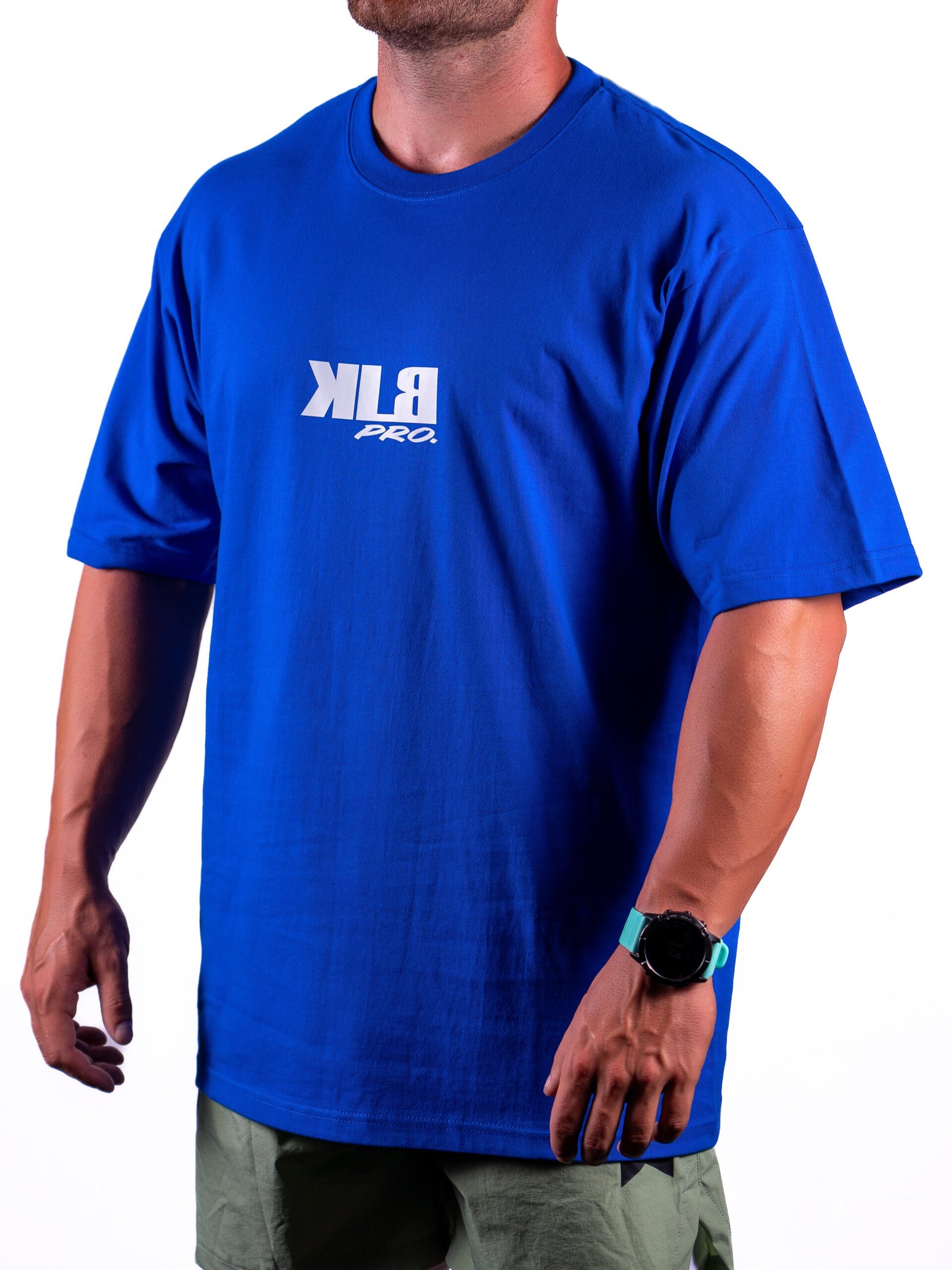 Camiseta Oversize Unisex AZUL - Imagen 3
