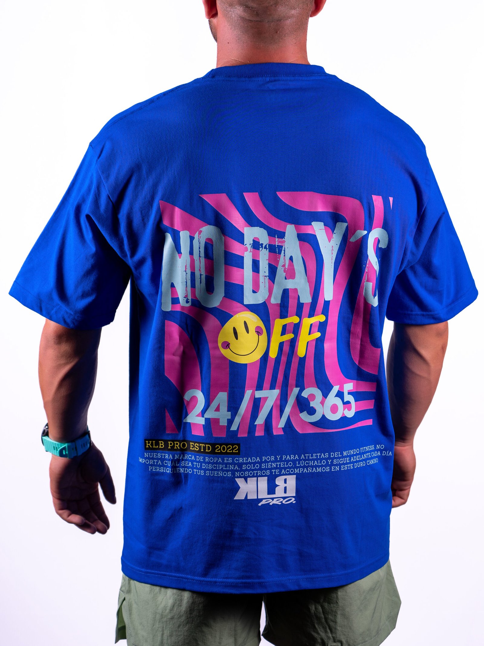 Camiseta Oversize Unisex AZUL