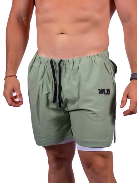 Short 2en1 Verde Élite