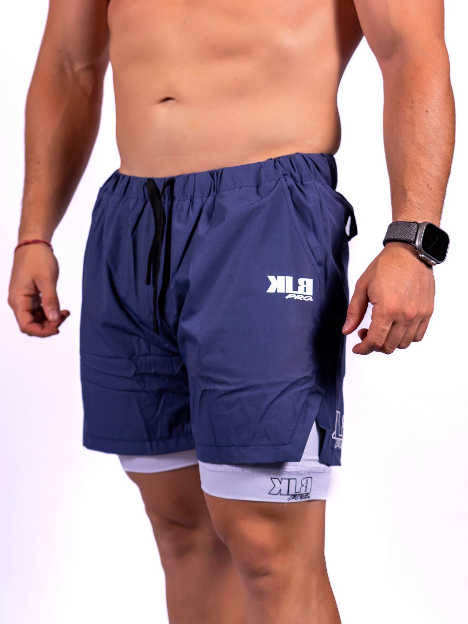 Short 2en1 Azul Élite