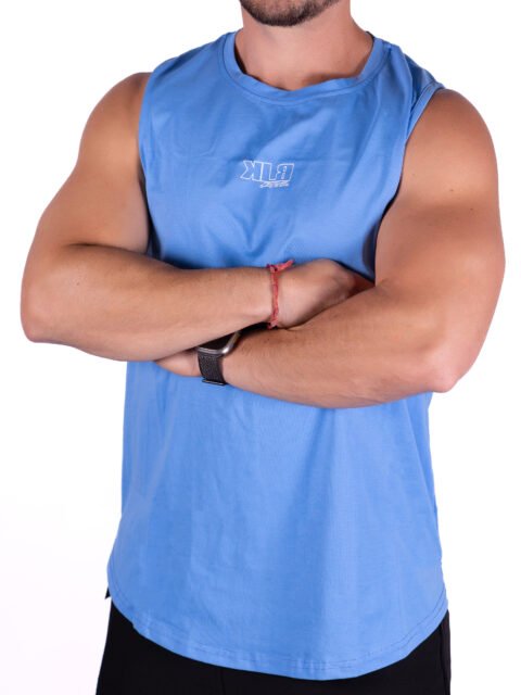 Camiseta PUMP Azul "Para los que nunca se rinden"
