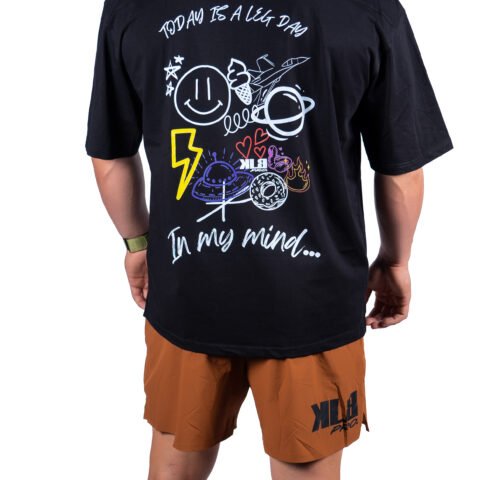 Camiseta Oversize PRO Unisex "LEG DAY"