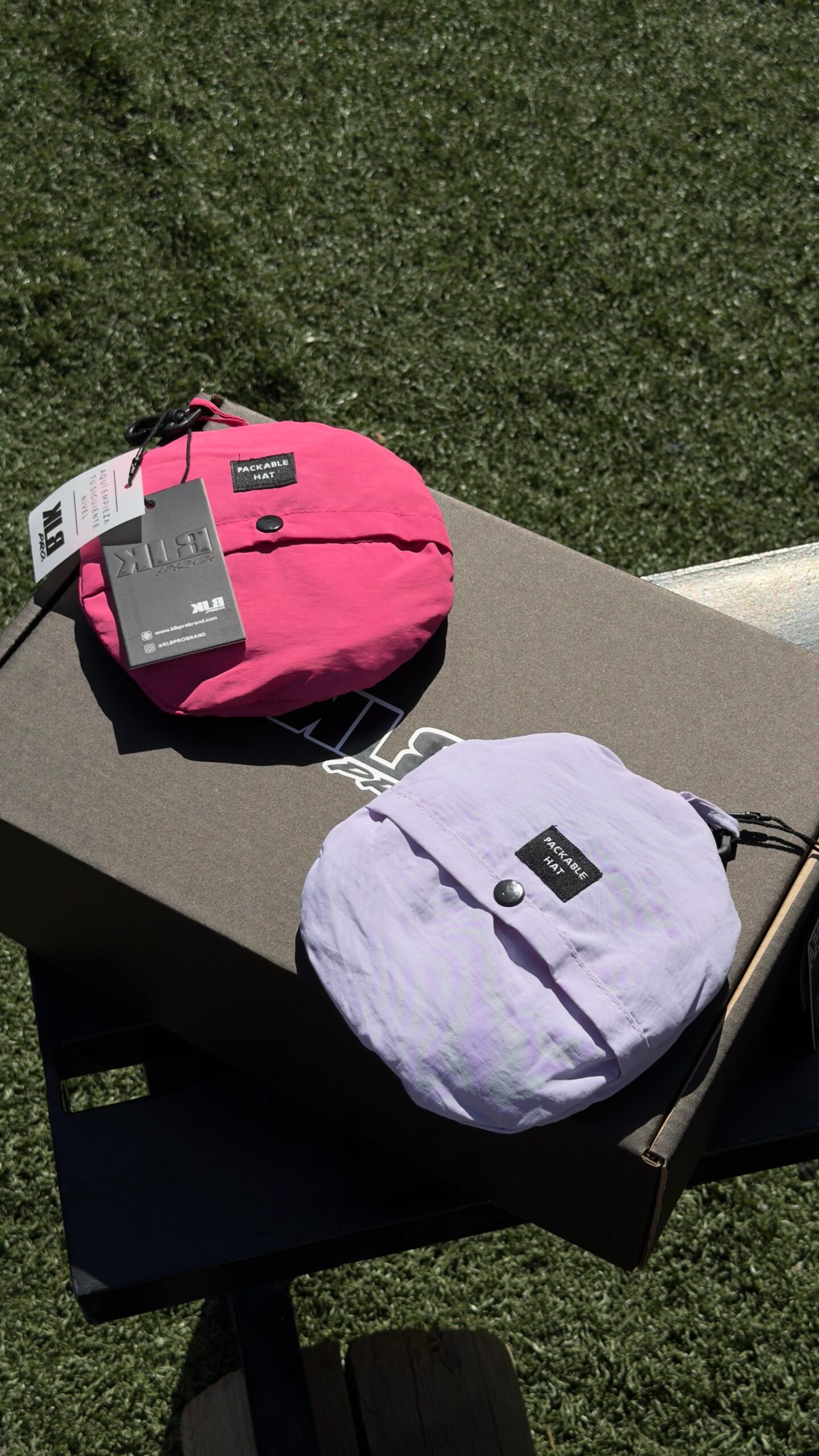 SOMBRERO Packable KLB Rosa - Imagen 2