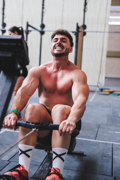 Juan entrenando