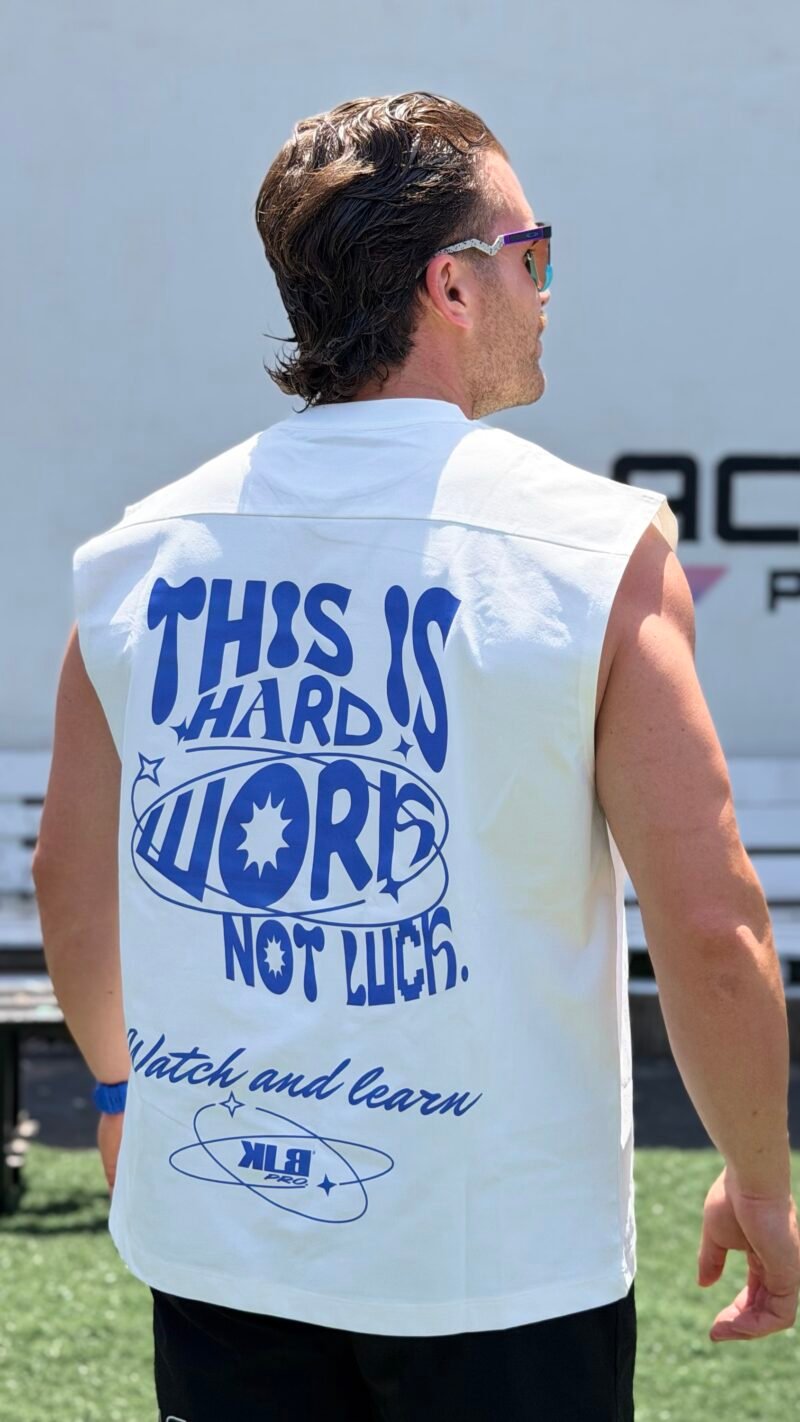 OVERSIZE CUT-OFF "HARD WORK"