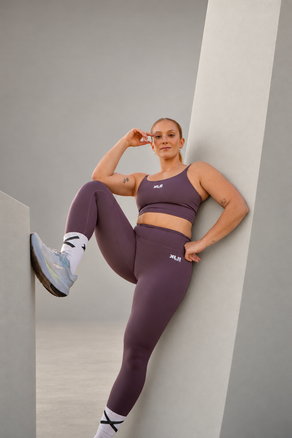 Leggins Mujer Aubergine - Imagen 3